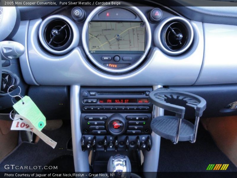 Controls of 2005 Cooper Convertible