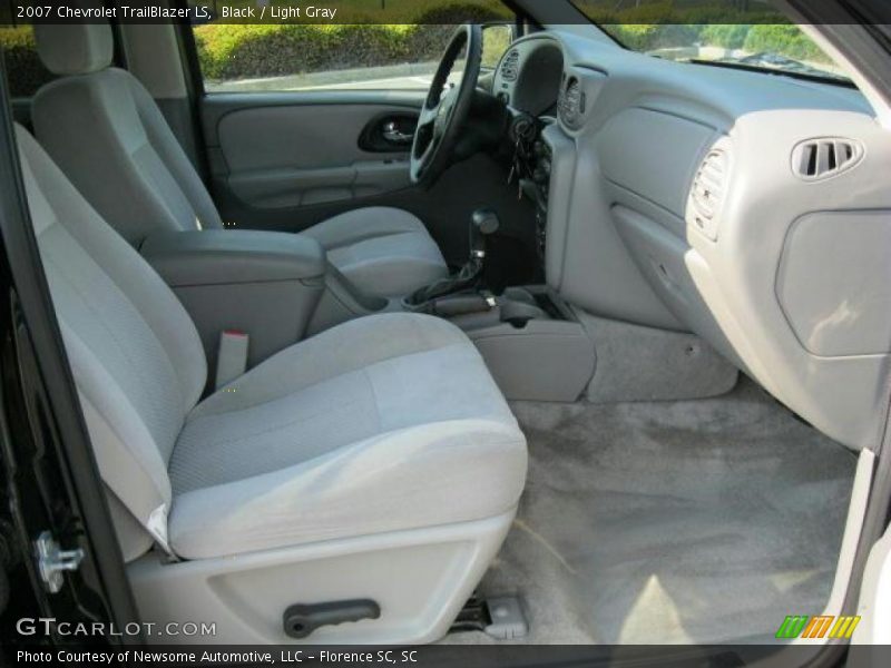 Black / Light Gray 2007 Chevrolet TrailBlazer LS