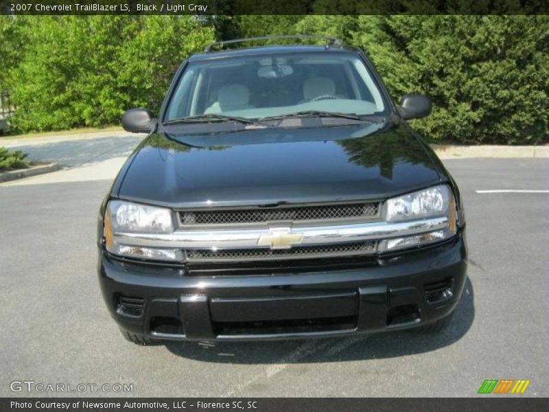Black / Light Gray 2007 Chevrolet TrailBlazer LS