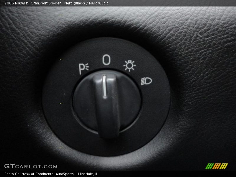 Controls of 2006 GranSport Spyder