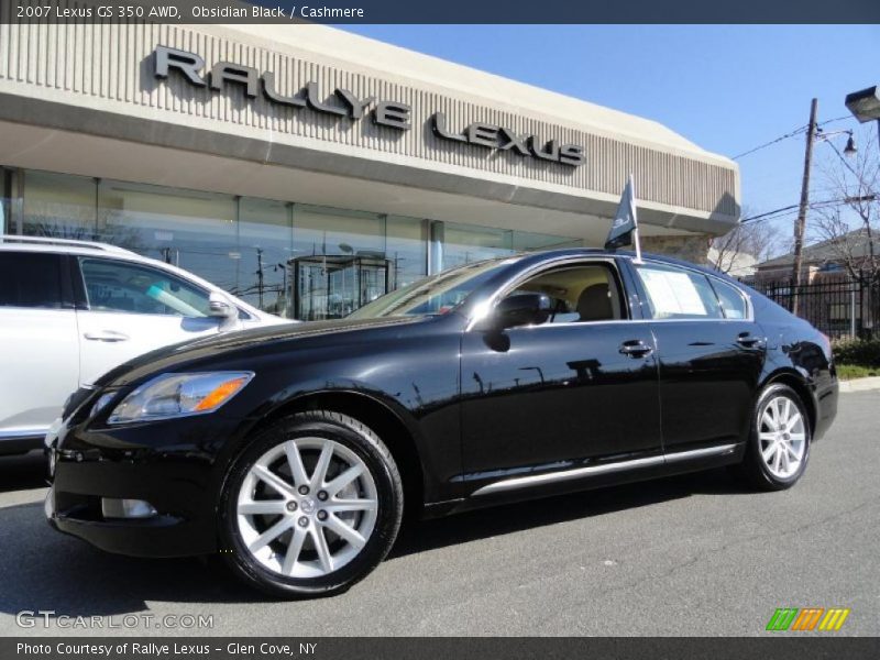 Obsidian Black / Cashmere 2007 Lexus GS 350 AWD
