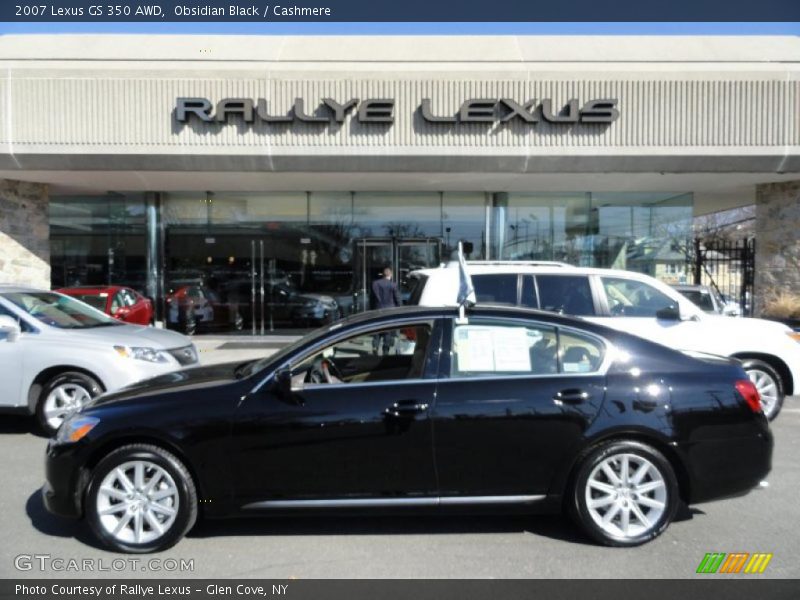 Obsidian Black / Cashmere 2007 Lexus GS 350 AWD