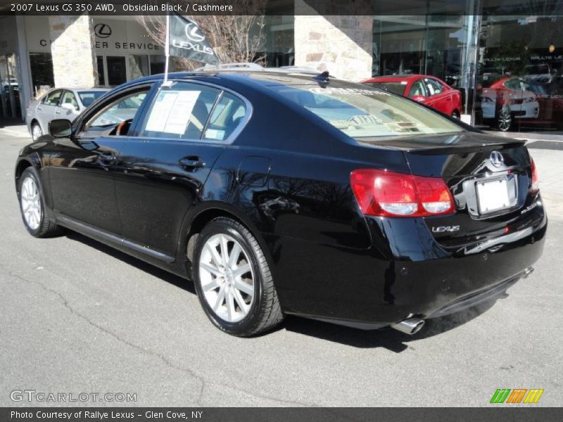 Obsidian Black / Cashmere 2007 Lexus GS 350 AWD