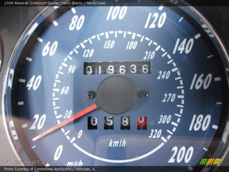 Nero (Black) / Nero/Cuoio 2006 Maserati GranSport Spyder