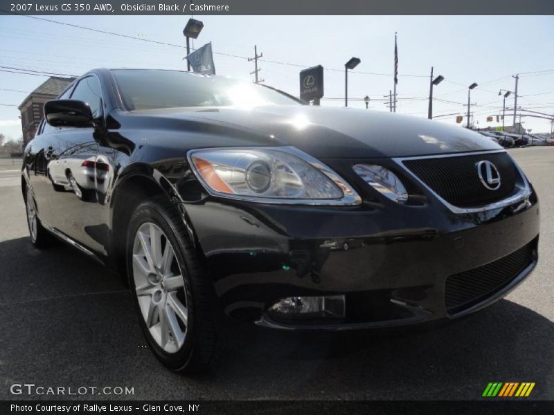 Obsidian Black / Cashmere 2007 Lexus GS 350 AWD