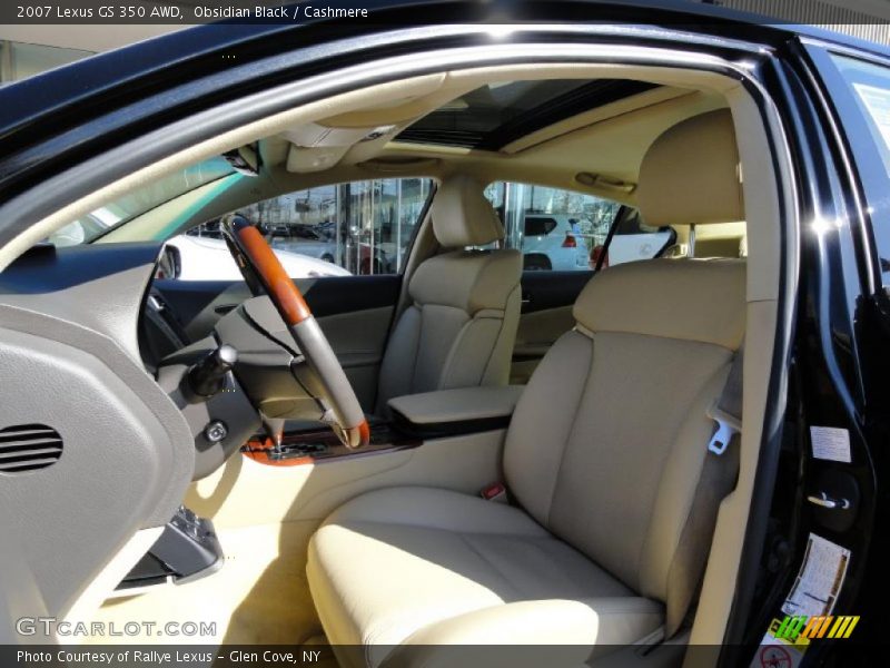 Obsidian Black / Cashmere 2007 Lexus GS 350 AWD