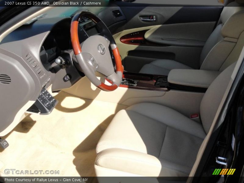 Obsidian Black / Cashmere 2007 Lexus GS 350 AWD