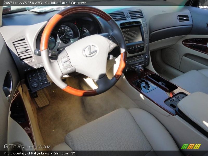 Obsidian Black / Cashmere 2007 Lexus GS 350 AWD