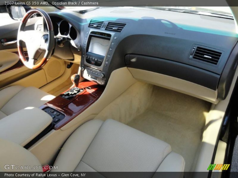 Obsidian Black / Cashmere 2007 Lexus GS 350 AWD