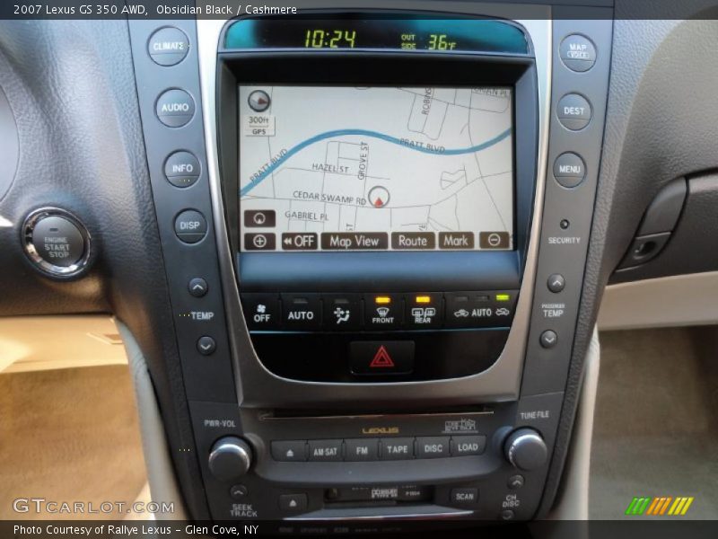 Obsidian Black / Cashmere 2007 Lexus GS 350 AWD