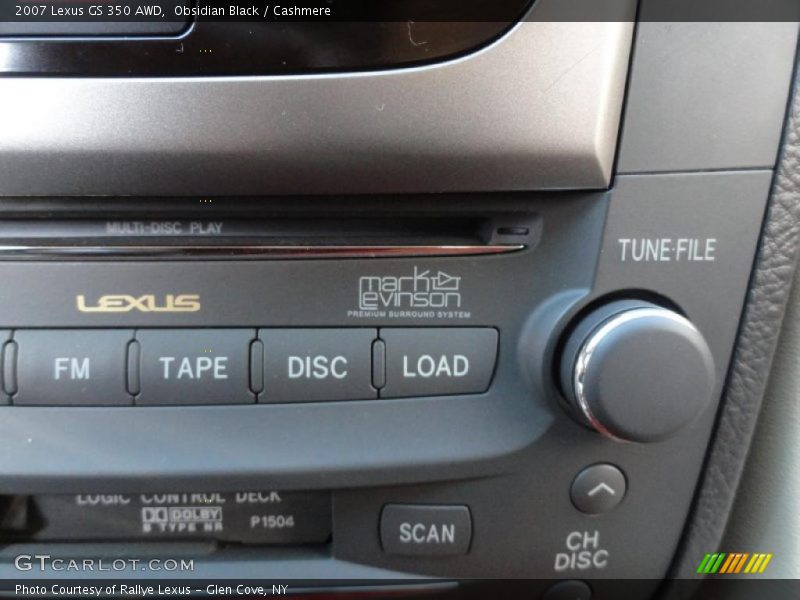 Obsidian Black / Cashmere 2007 Lexus GS 350 AWD
