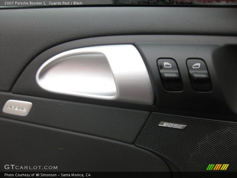 Guards Red / Black 2007 Porsche Boxster S