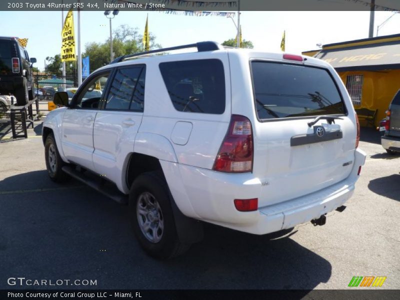 Natural White / Stone 2003 Toyota 4Runner SR5 4x4
