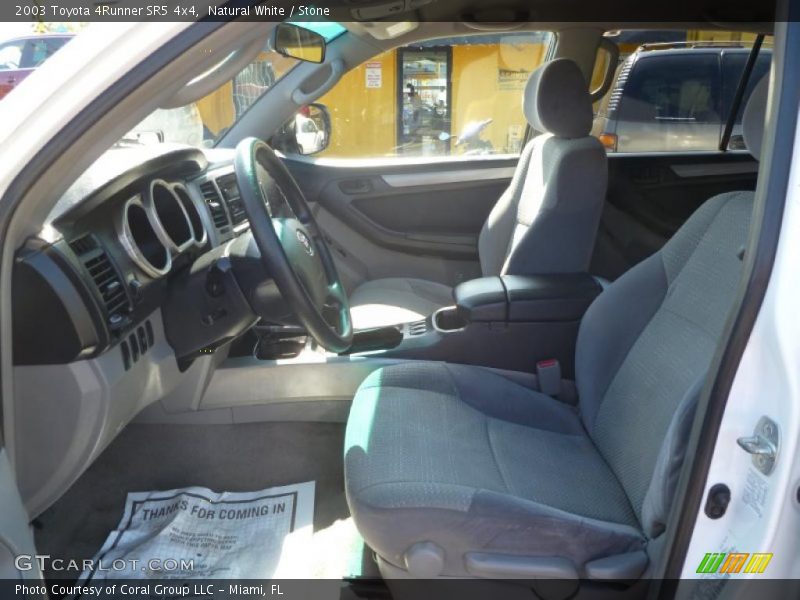  2003 4Runner SR5 4x4 Stone Interior