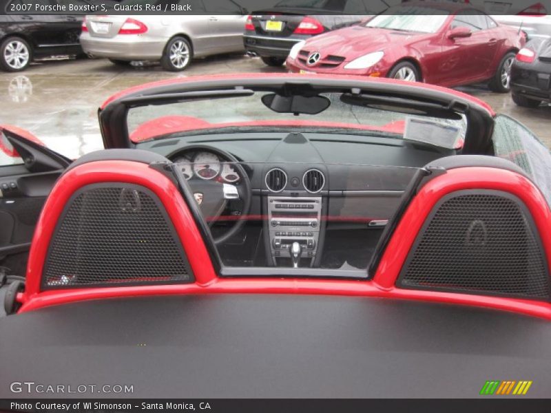 Guards Red / Black 2007 Porsche Boxster S