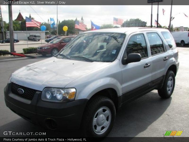 Silver Metallic / Gray 2007 Ford Escape XLS