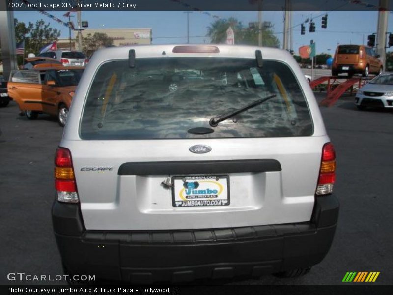 Silver Metallic / Gray 2007 Ford Escape XLS