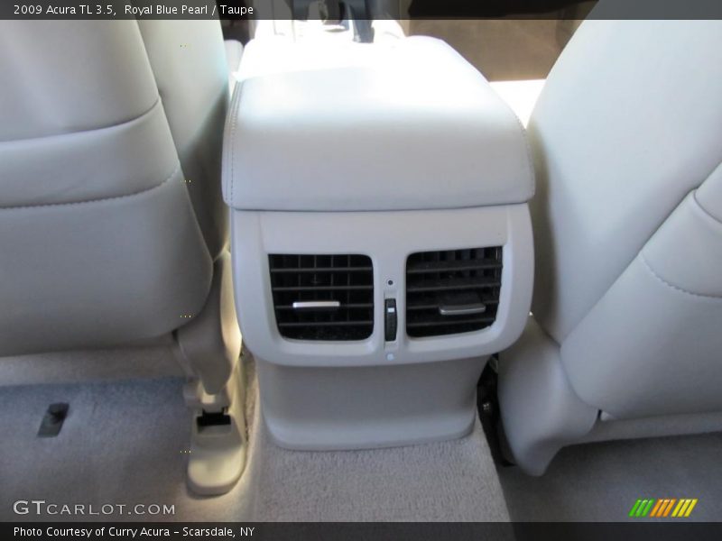 Royal Blue Pearl / Taupe 2009 Acura TL 3.5