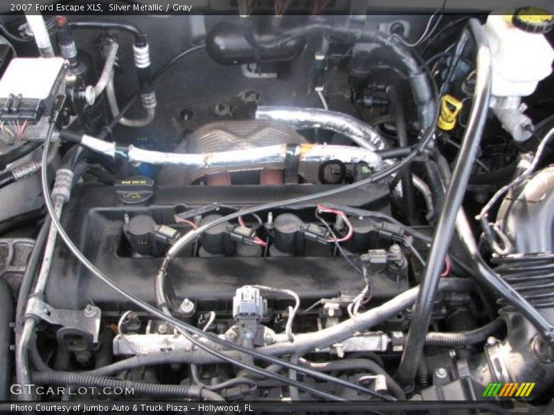 Silver Metallic / Gray 2007 Ford Escape XLS