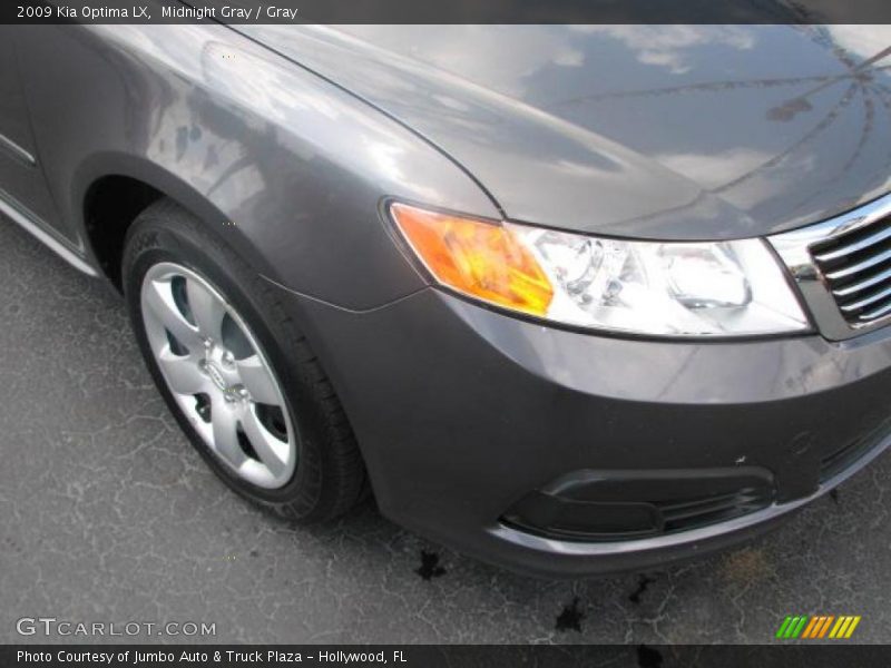 Midnight Gray / Gray 2009 Kia Optima LX