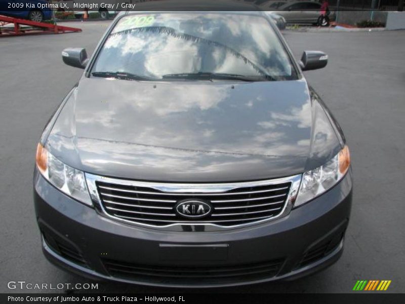 Midnight Gray / Gray 2009 Kia Optima LX
