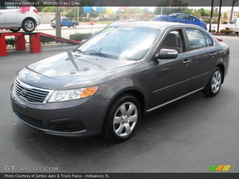 Midnight Gray / Gray 2009 Kia Optima LX