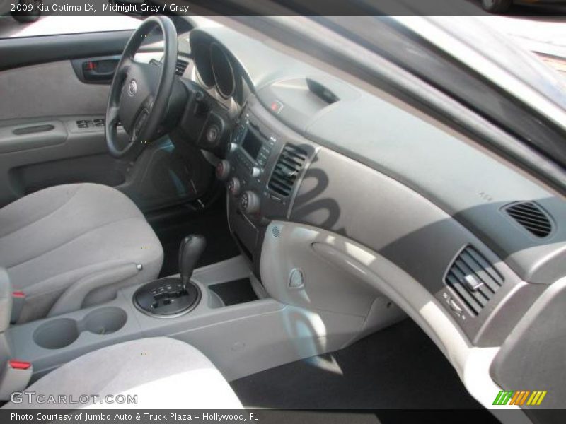 Midnight Gray / Gray 2009 Kia Optima LX