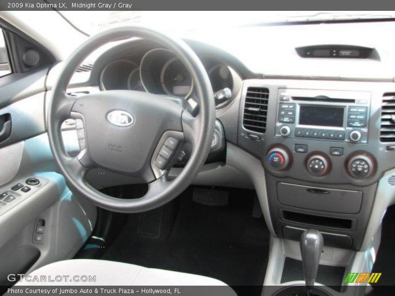 Midnight Gray / Gray 2009 Kia Optima LX