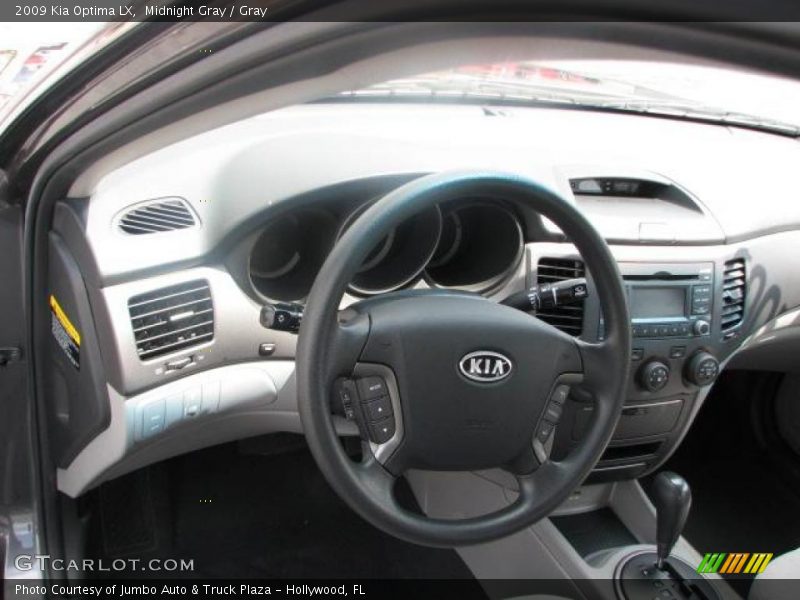 Midnight Gray / Gray 2009 Kia Optima LX