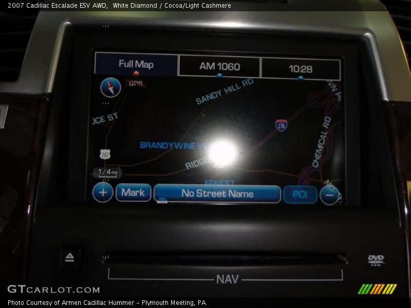 White Diamond / Cocoa/Light Cashmere 2007 Cadillac Escalade ESV AWD