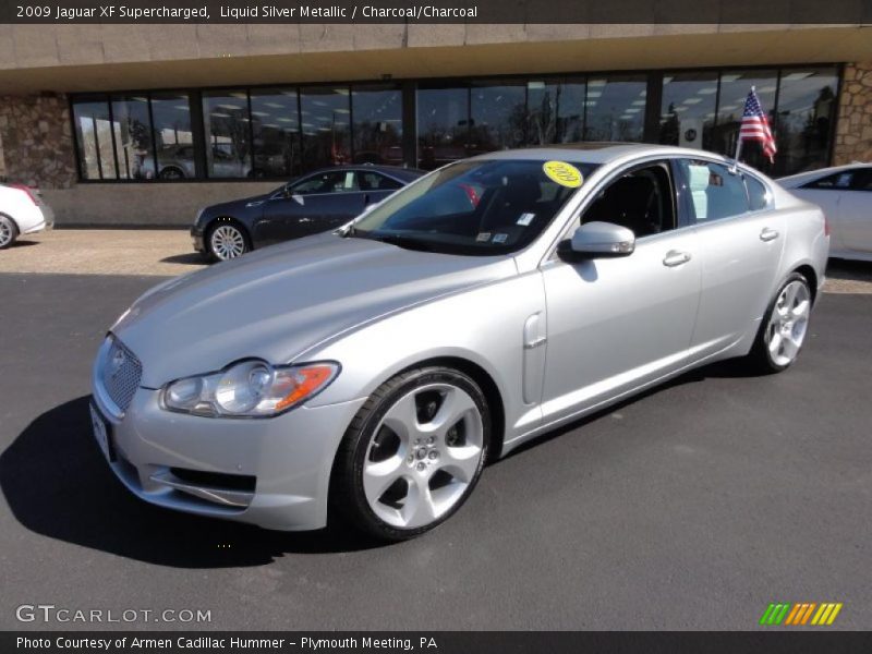 Front 3/4 View of 2009 XF Supercharged