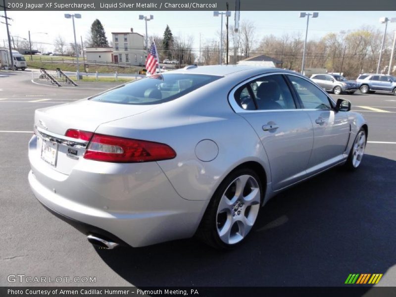 Liquid Silver Metallic / Charcoal/Charcoal 2009 Jaguar XF Supercharged