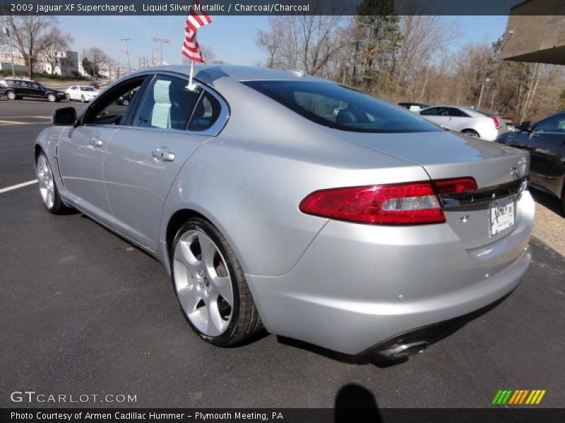 Liquid Silver Metallic / Charcoal/Charcoal 2009 Jaguar XF Supercharged