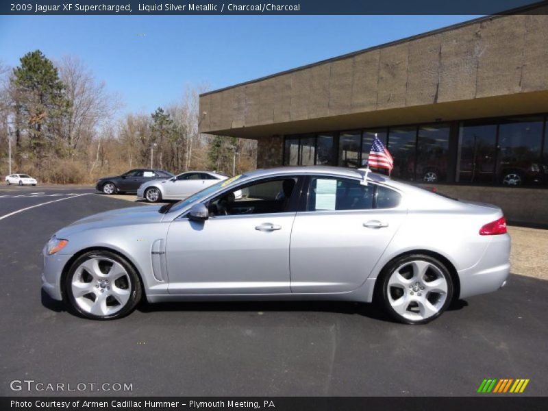 2009 XF Supercharged Liquid Silver Metallic