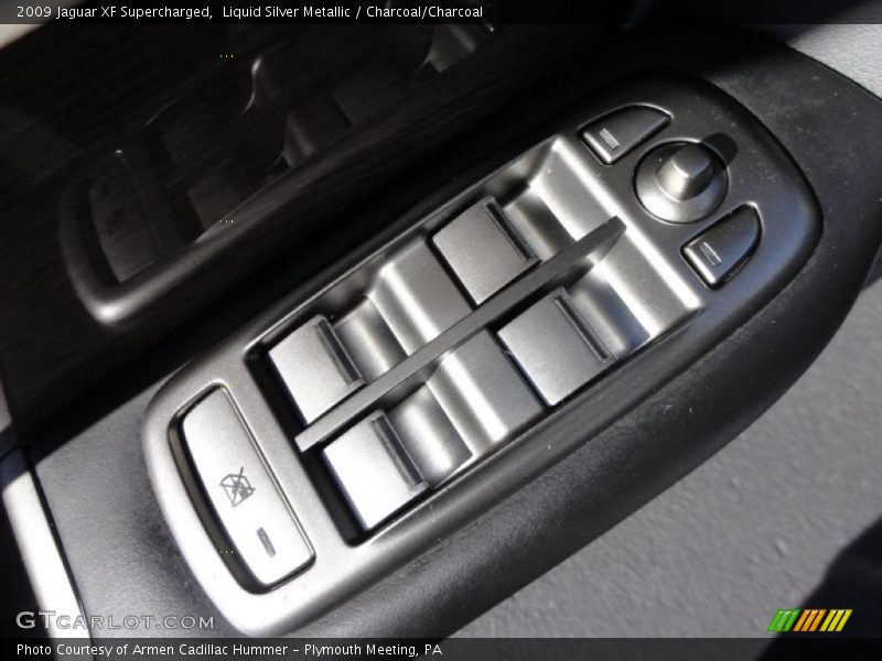 Liquid Silver Metallic / Charcoal/Charcoal 2009 Jaguar XF Supercharged