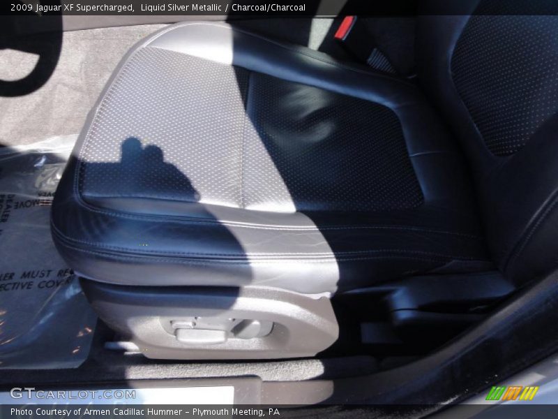 Liquid Silver Metallic / Charcoal/Charcoal 2009 Jaguar XF Supercharged