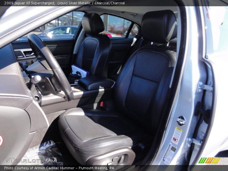 Liquid Silver Metallic / Charcoal/Charcoal 2009 Jaguar XF Supercharged