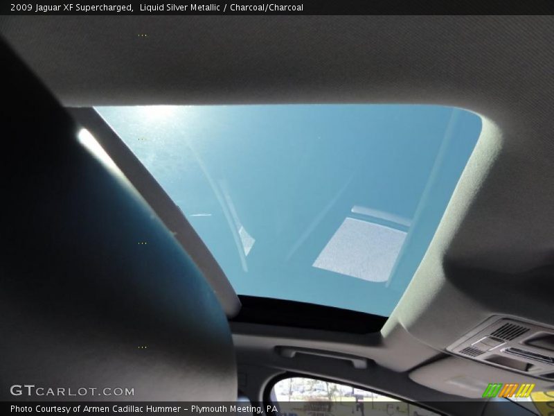 Liquid Silver Metallic / Charcoal/Charcoal 2009 Jaguar XF Supercharged