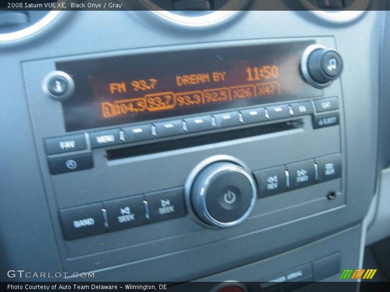 Black Onyx / Gray 2008 Saturn VUE XE
