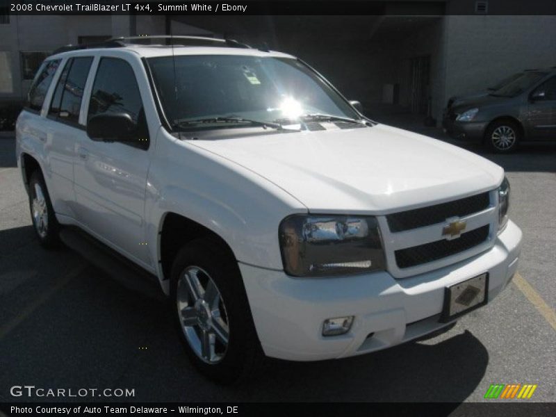 Summit White / Ebony 2008 Chevrolet TrailBlazer LT 4x4