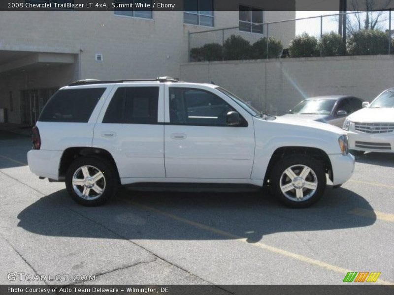 Summit White / Ebony 2008 Chevrolet TrailBlazer LT 4x4