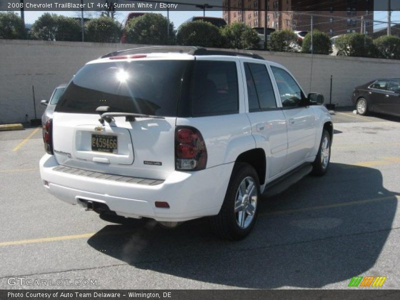 Summit White / Ebony 2008 Chevrolet TrailBlazer LT 4x4