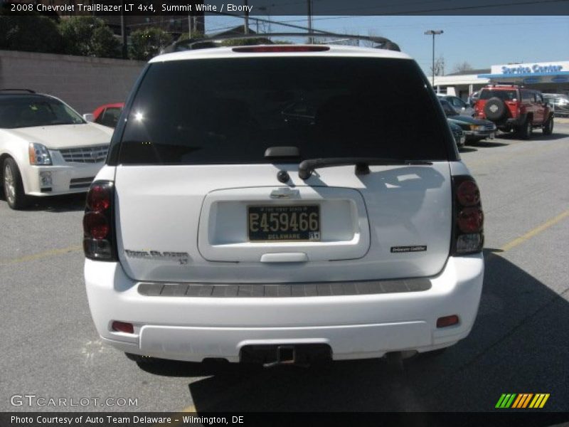 Summit White / Ebony 2008 Chevrolet TrailBlazer LT 4x4