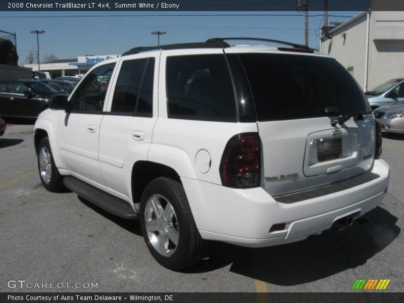 Summit White / Ebony 2008 Chevrolet TrailBlazer LT 4x4