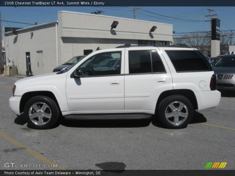 Summit White / Ebony 2008 Chevrolet TrailBlazer LT 4x4