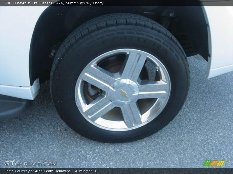 Summit White / Ebony 2008 Chevrolet TrailBlazer LT 4x4
