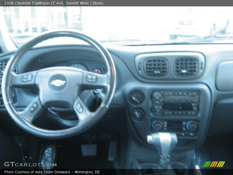 Summit White / Ebony 2008 Chevrolet TrailBlazer LT 4x4