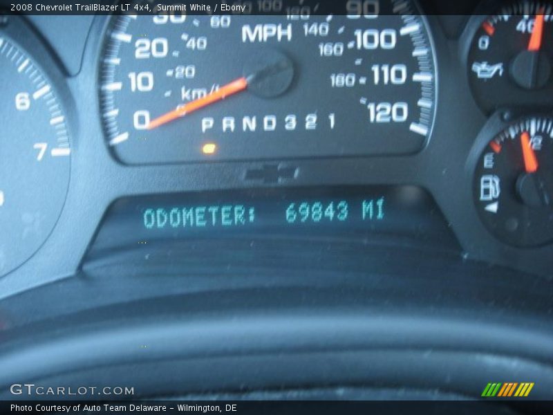 Summit White / Ebony 2008 Chevrolet TrailBlazer LT 4x4