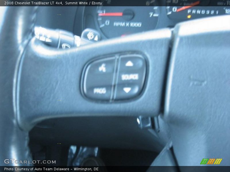 Summit White / Ebony 2008 Chevrolet TrailBlazer LT 4x4