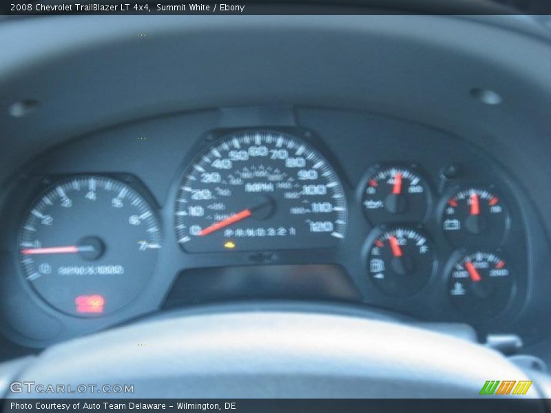 Summit White / Ebony 2008 Chevrolet TrailBlazer LT 4x4